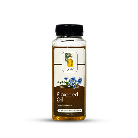 flaxseed oil, front page